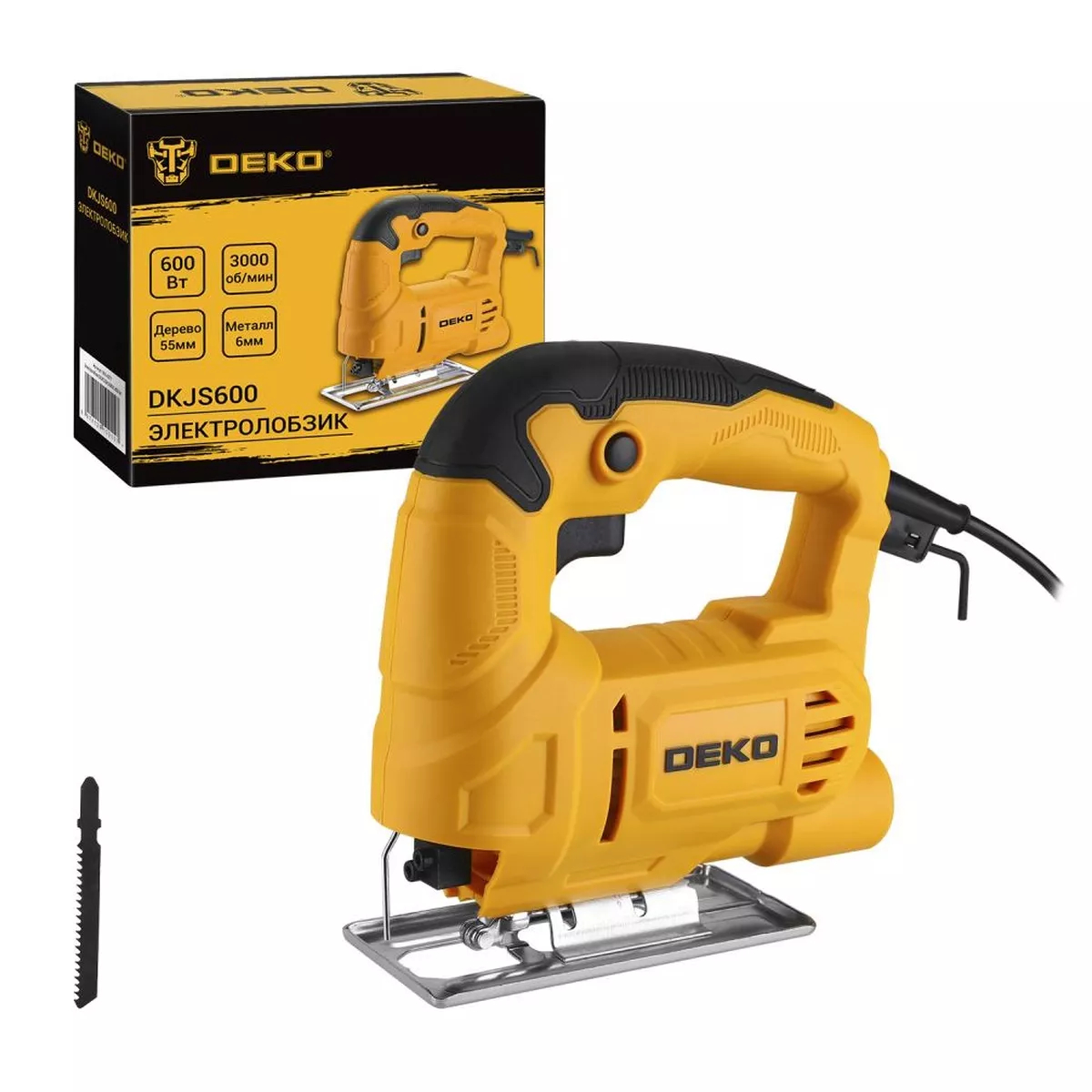 Лобзик электрический DEKO DKJS600 600 Вт 063-4100