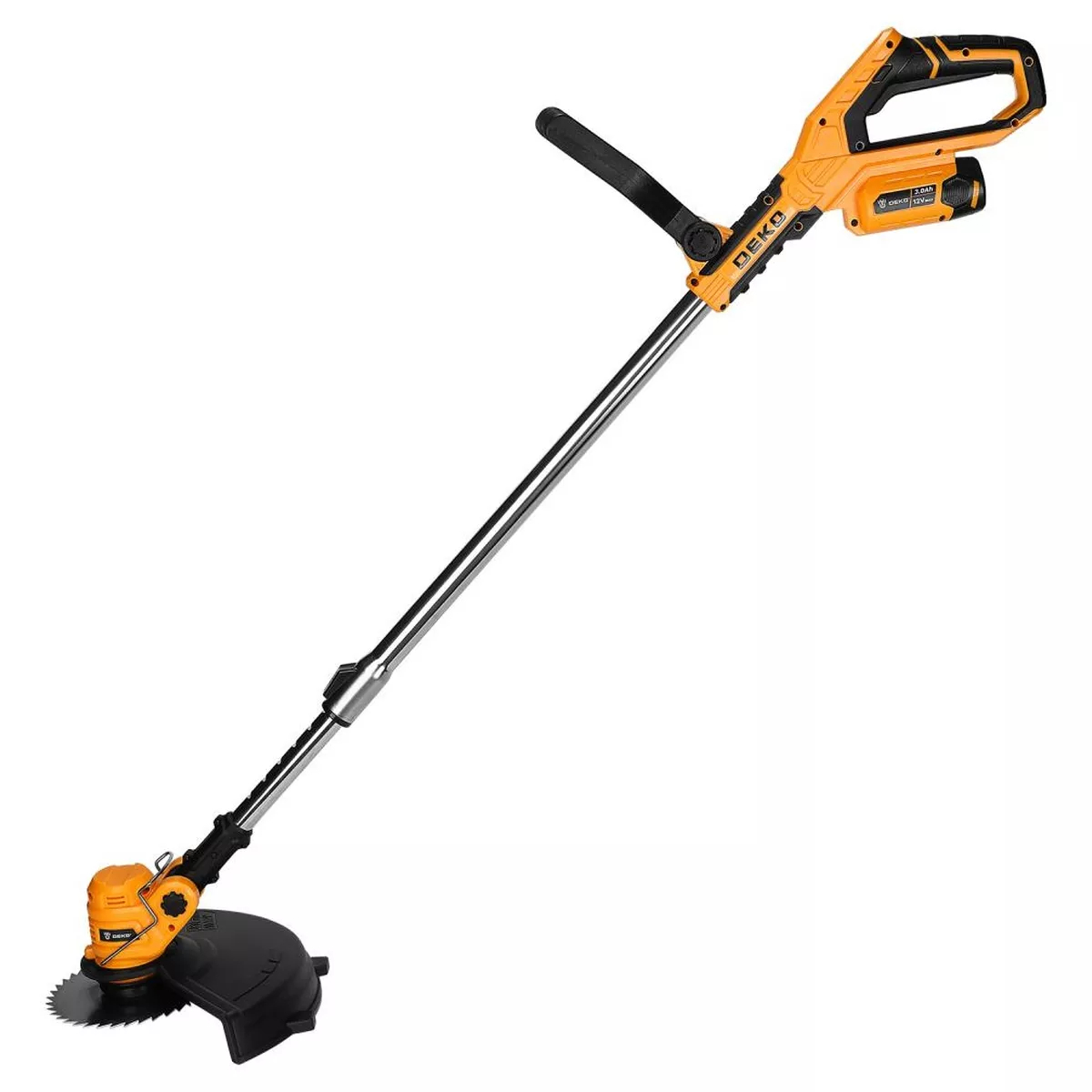 Триммер аккумуляторный Deko DKTR12V 12 В 2x2.0 Ач 18152