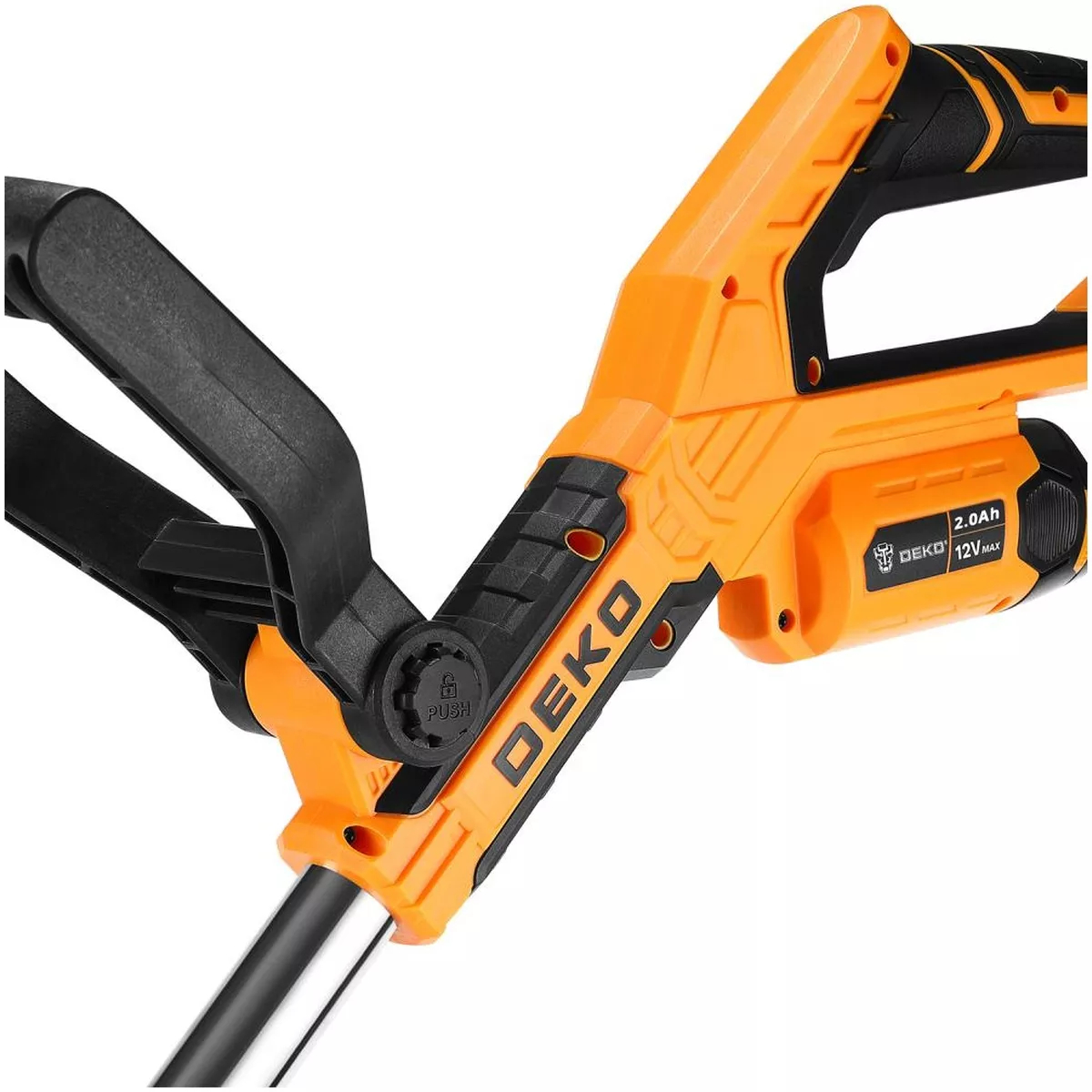 Триммер аккумуляторный Deko DKTR12V 12 В 2x2.0 Ач 18152