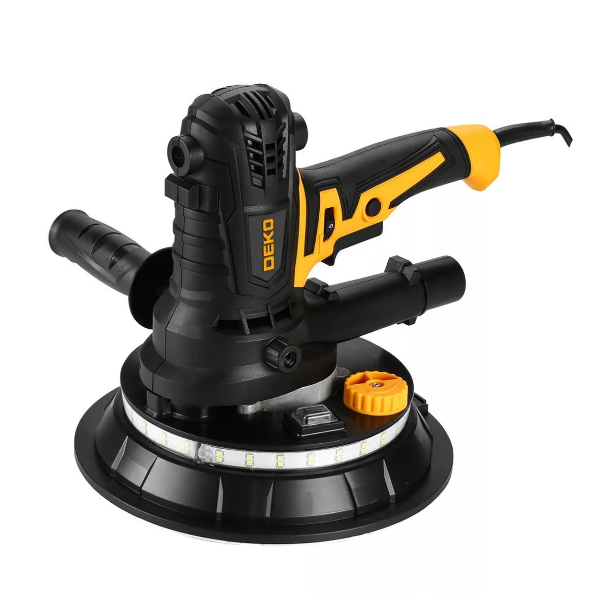 Шлифмашина для стен и потолков DEKO DKWS1050 LED 1050 Вт 180 мм DKWS1050 LED
