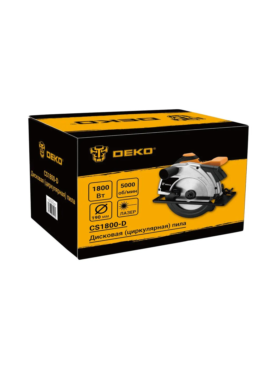 Дисковая пила DEKO CS1800-D 1800 Вт CS1800-D