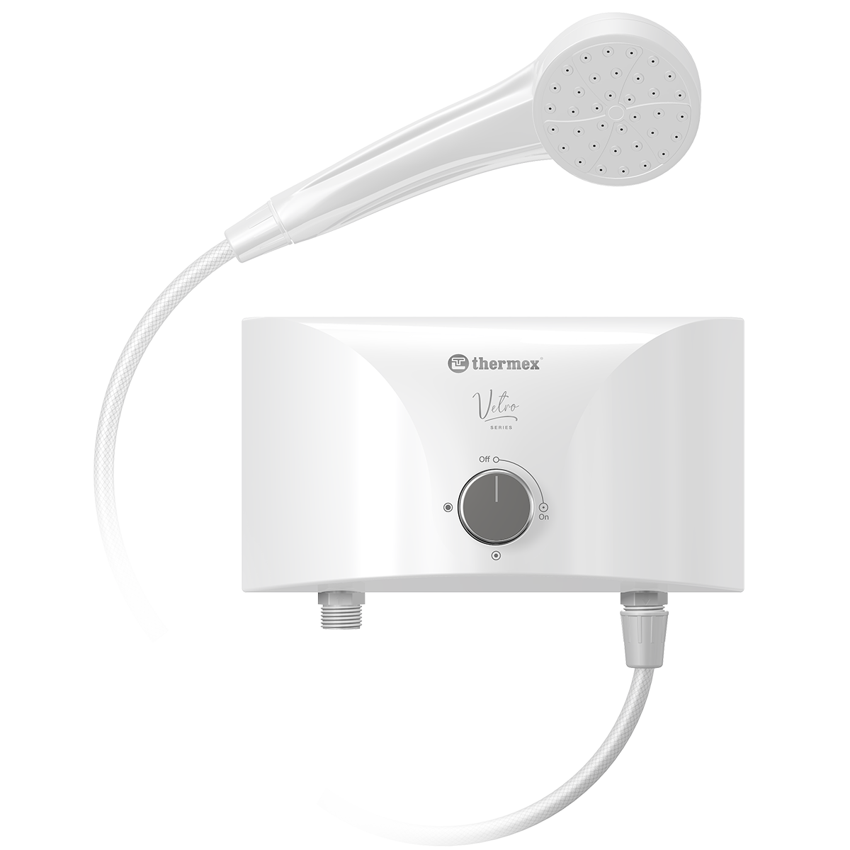 Водонагреватель проточный электрический Thermex Vetro 5500 shower 5.5 кВт 15953