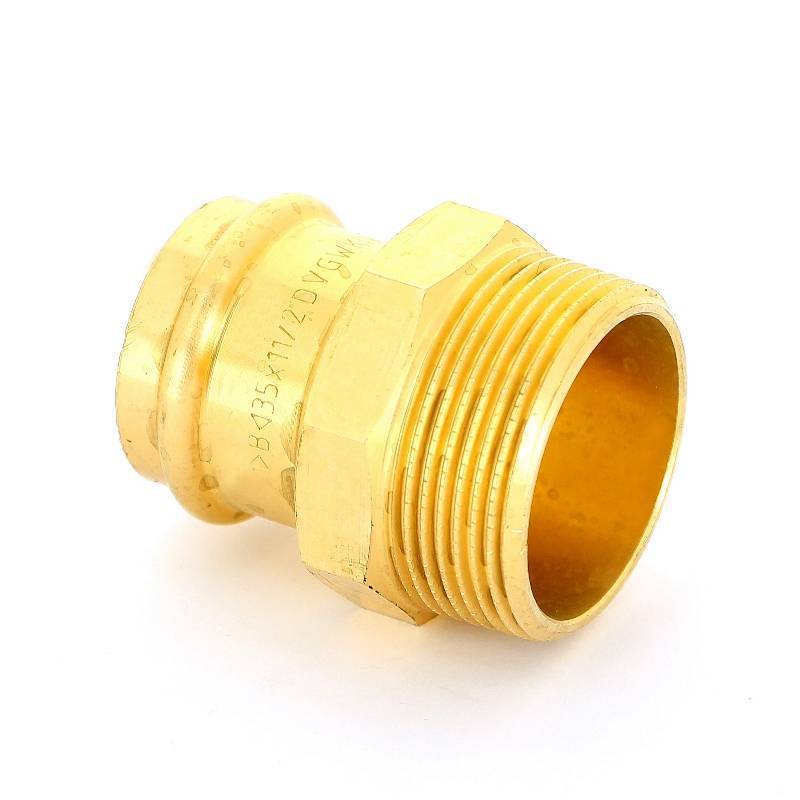 Муфта переходная пресс-НР IBP >B< Press 35 мм x 1 1/2 бронза P4243G03512000