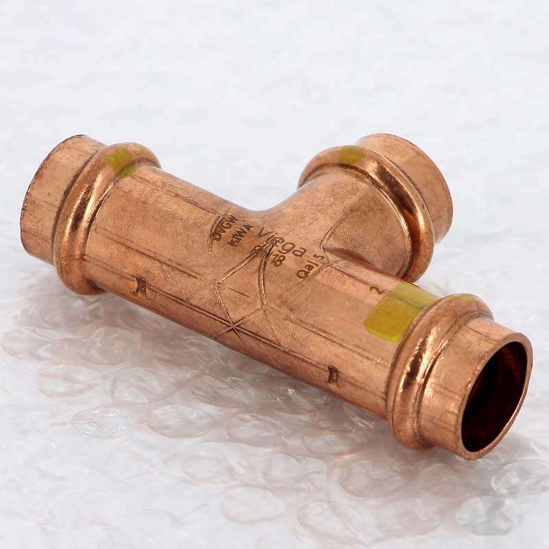 Тройник пресс медный Viega Profipress G 18 мм 345945