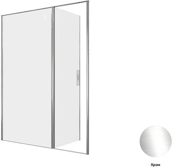Душевая дверь Allen Brau Priority 160x200 см хром стекло прозрачное 8 мм 3.31037.00