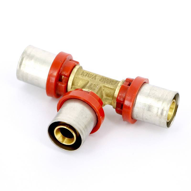 Тройник пресс Tiemme COMPACT 16x16x16 мм 1660001