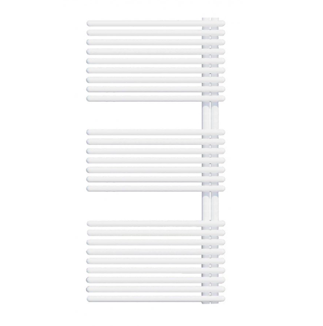 Полотенцесушитель электрический Lazzarini Garda 800x500 мм белый прямой 5267