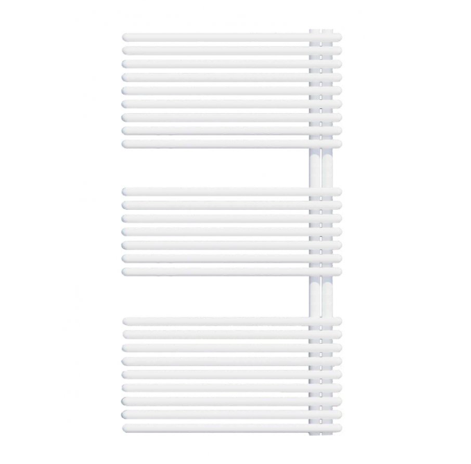 Полотенцесушитель электрический Lazzarini Garda 800x600 мм белый прямой 5268