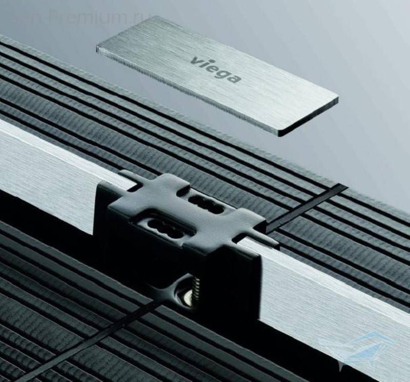 Набор комплектующих Viega Advantix Vario из 2 соединительных элементов матовый 711795