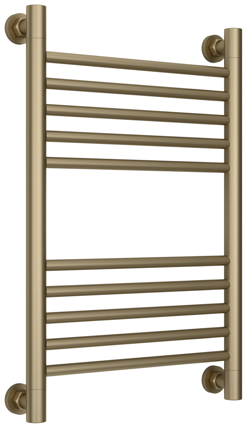 Полотенцесушитель водяной Сунержа Богема+ прямая 450x662 мм золотой шёлк матовый 32-0220-6040