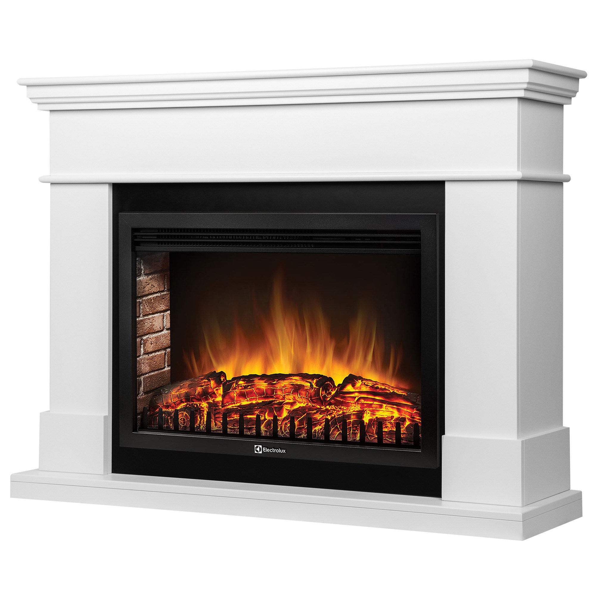 Каминокомплект Electrolux California 30 белый с очагом EFP/P-3020LS N 1748163