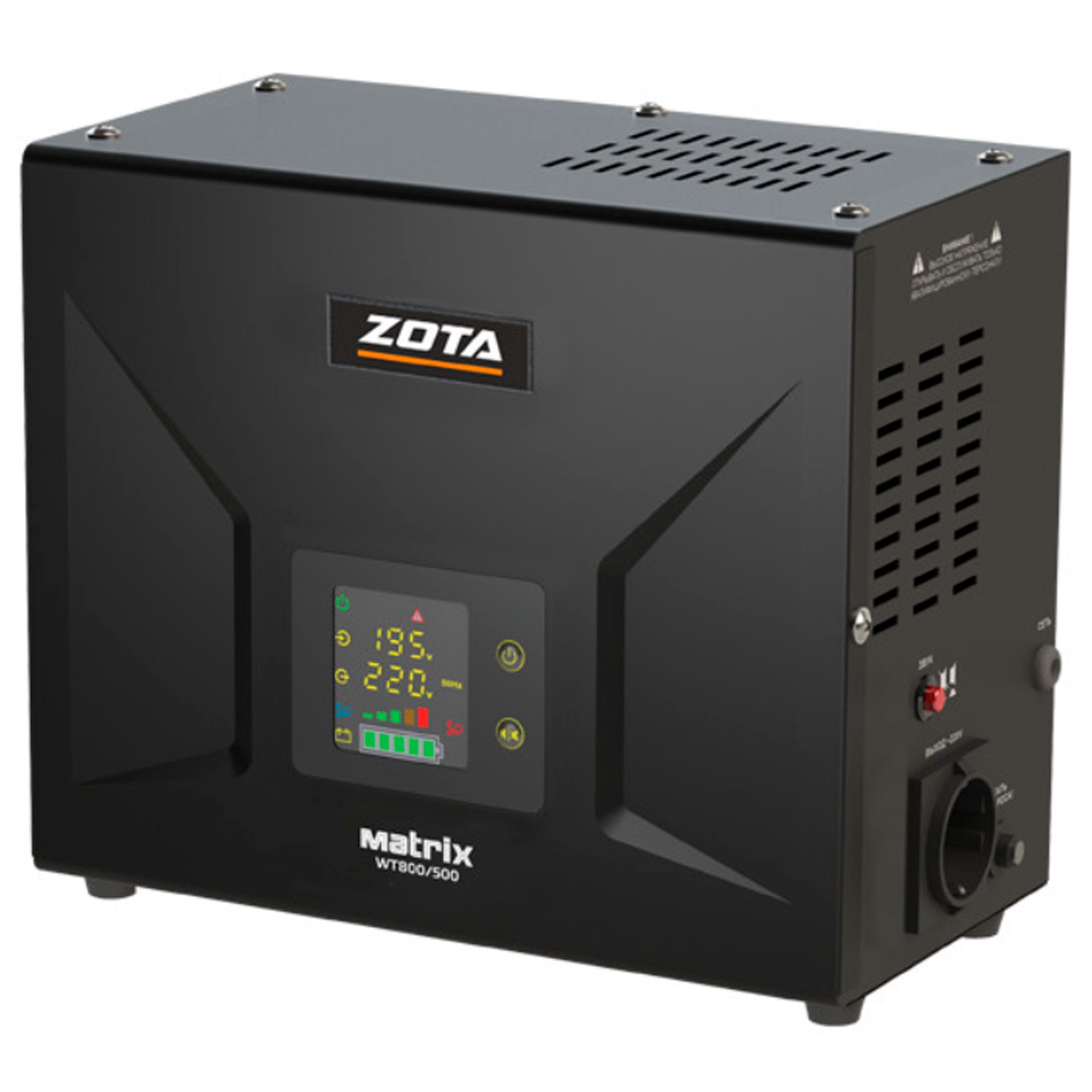 Источник бесперебойного питания ZOTA Matrix WT600 600 Вт 12 В WT4682410600
