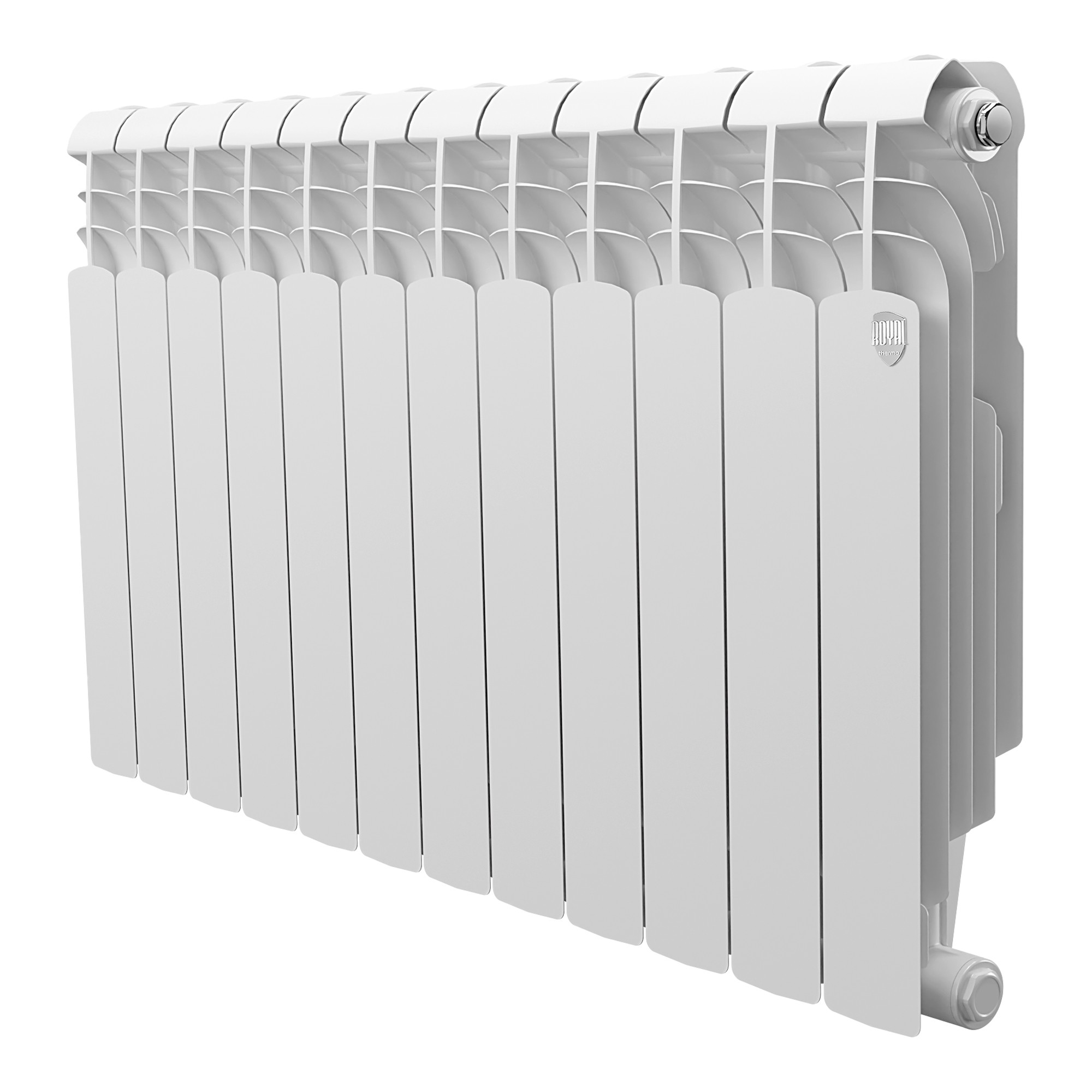 Радиатор биметаллический Royal Thermo Vittoria Super 500 2.0 17 секций боковое подключение НС-1412072