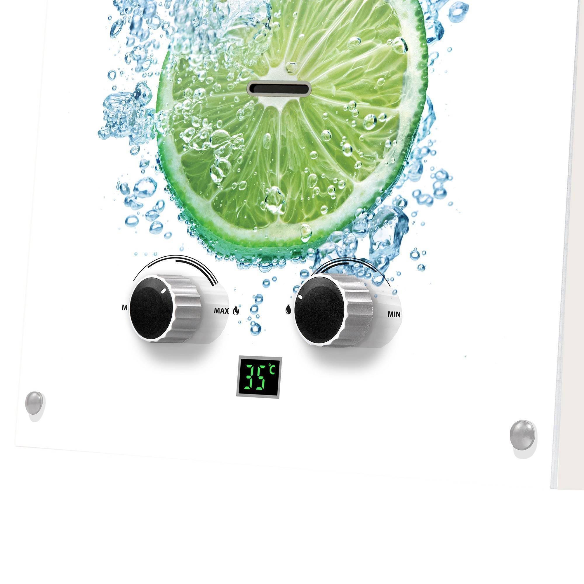 Газовая колонка Ballu GWH 10 Fiery Glass Lime 10 л/мин 1584733