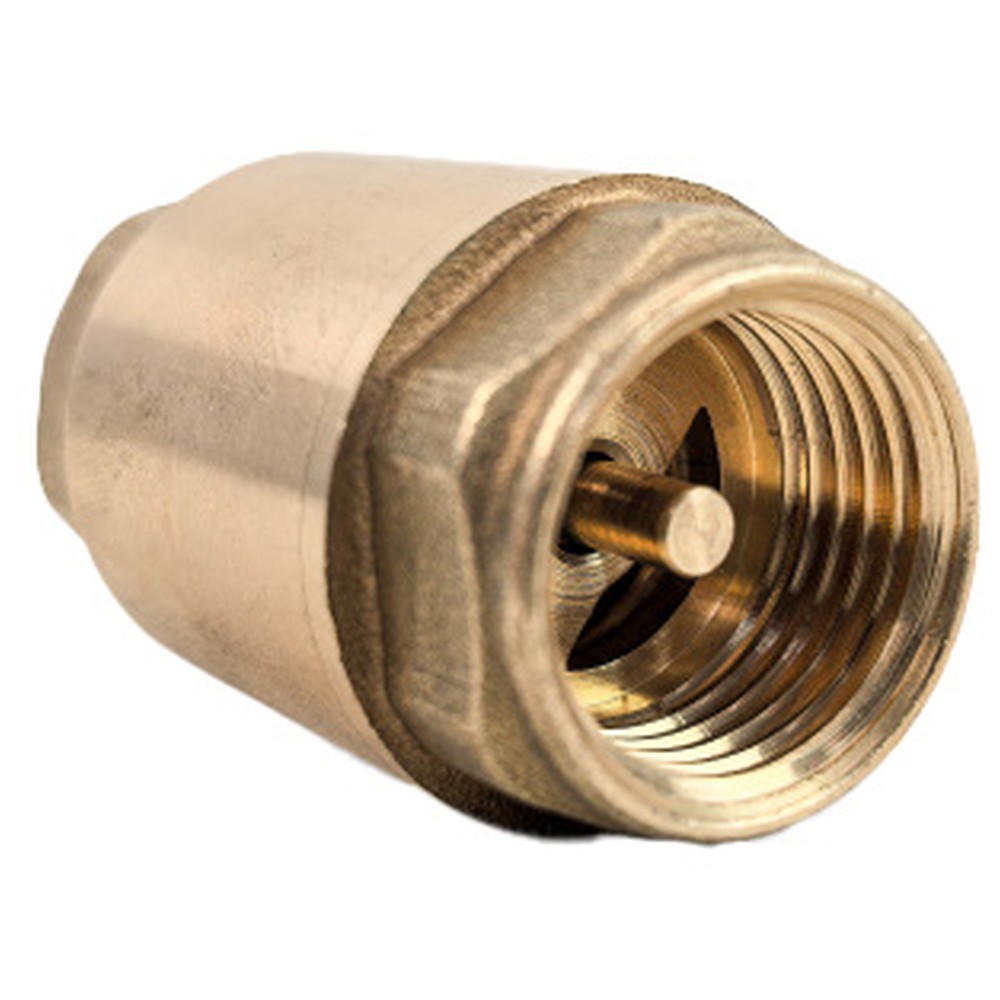 Клапан обратный пружинный RTP с латунным сердечником 1/2 ВР 38380