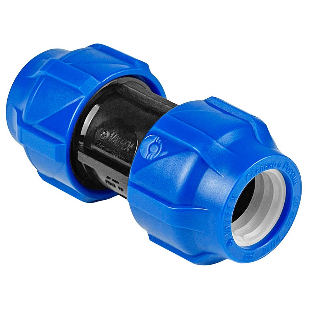 Муфта ПНД компрессионная VALFEX 63 мм 1672190