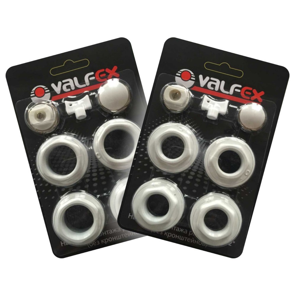 Комплект подключения радиатора Valfex 1x1/2 дюйма без кронштейнов VF.594.B.12