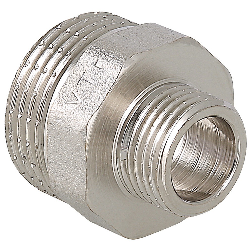 Ниппель переходной Valtec VTr.580.N 2 x 3/4 дюйма НН латунный упаковка 10 шт VTr.580.N.0905