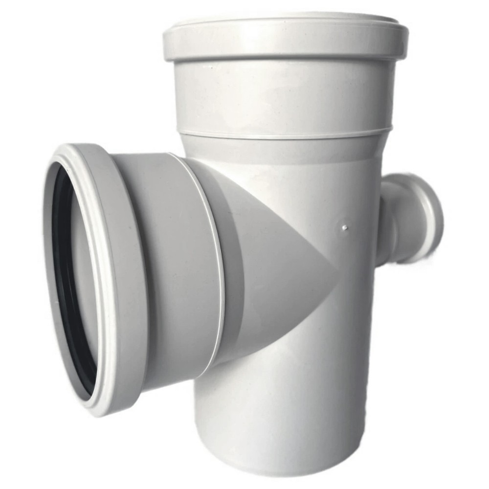 Крестовина одноплоскостная бесшумная Синикон Comfort 110x50x50 мм 87° белая 1671169