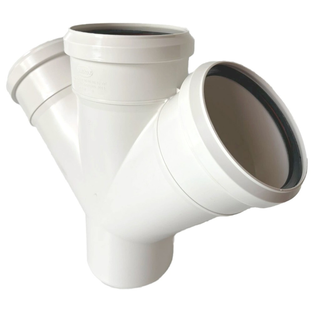 Крестовина одноплоскостная бесшумная СИНИКОН Комфорт 50x50x50 мм 45° белая 1671183