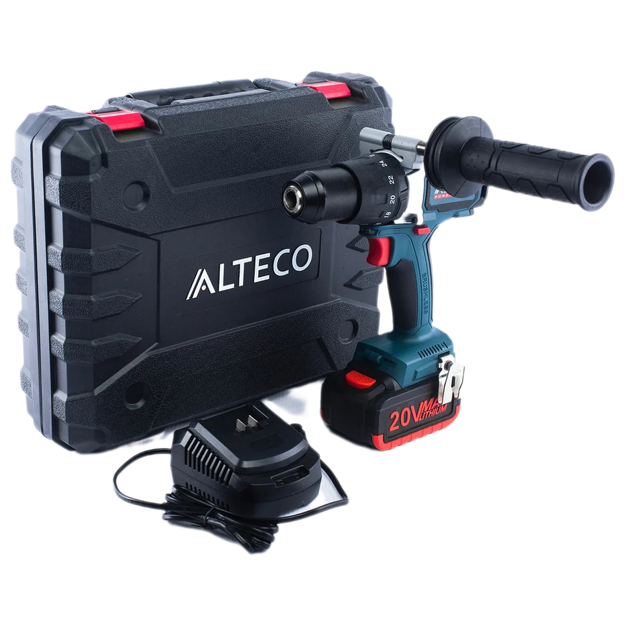 Аккумуляторная ударная дрель-шуруповерт ALTECO CID 2013 Li BL