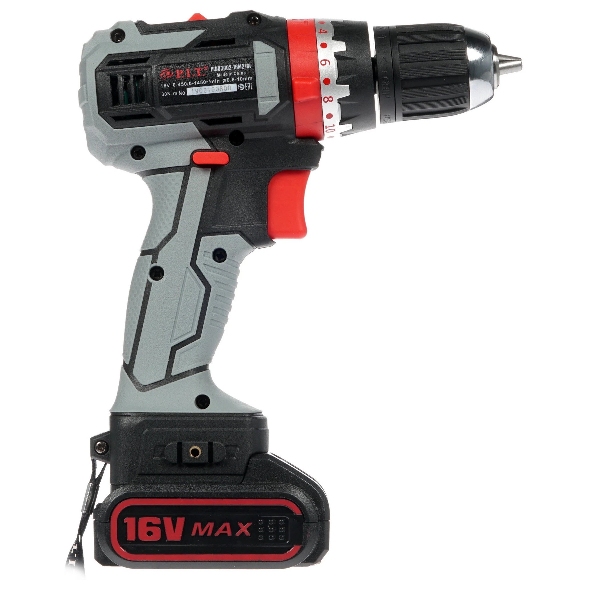 Аккумуляторная ударная дрель-шуруповерт P.I.T. PID03002-16M2/BL