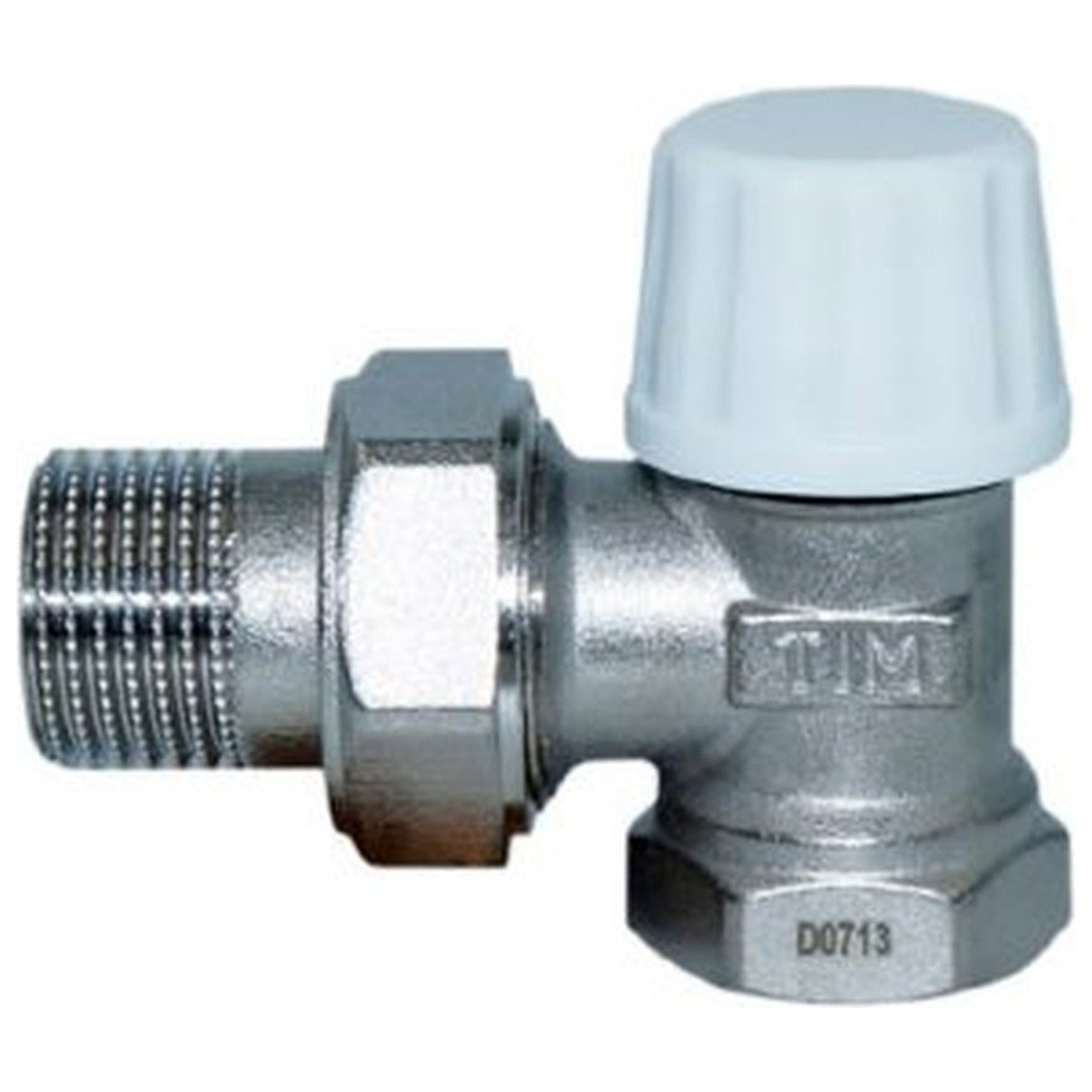 Клапан термостатический угловой TIM 1/2 RVS505.02