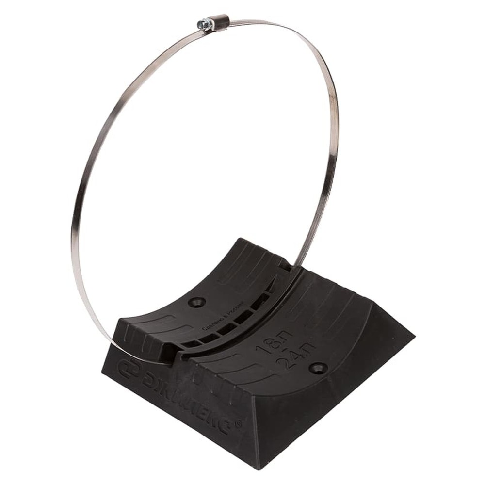 Кронштейн полипропиленовый со стальным хомутом ДЖИЛЕКС для расширительного бака 18-24 л 9021