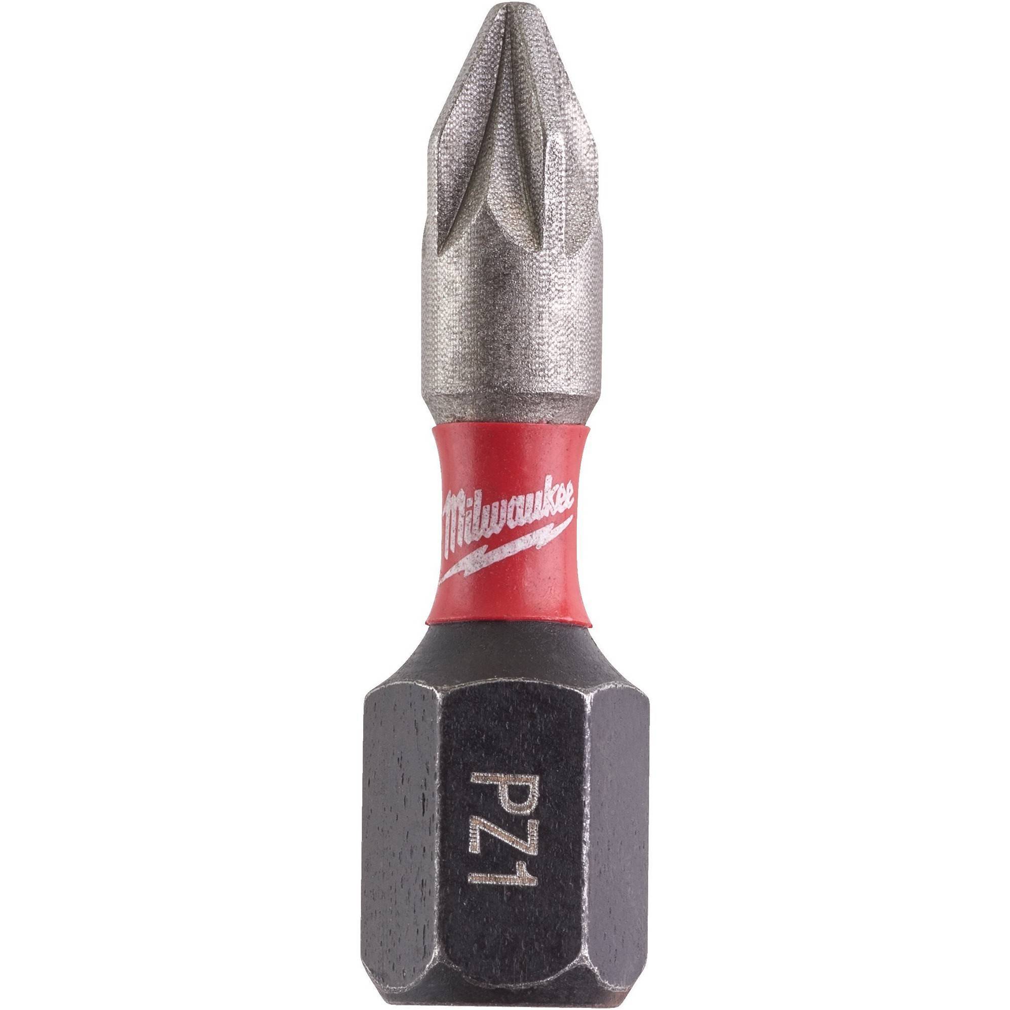 Бита PZ1 x 25 мм Milwaukee SHOCKWAVE Impact Duty 25 шт 4932430862