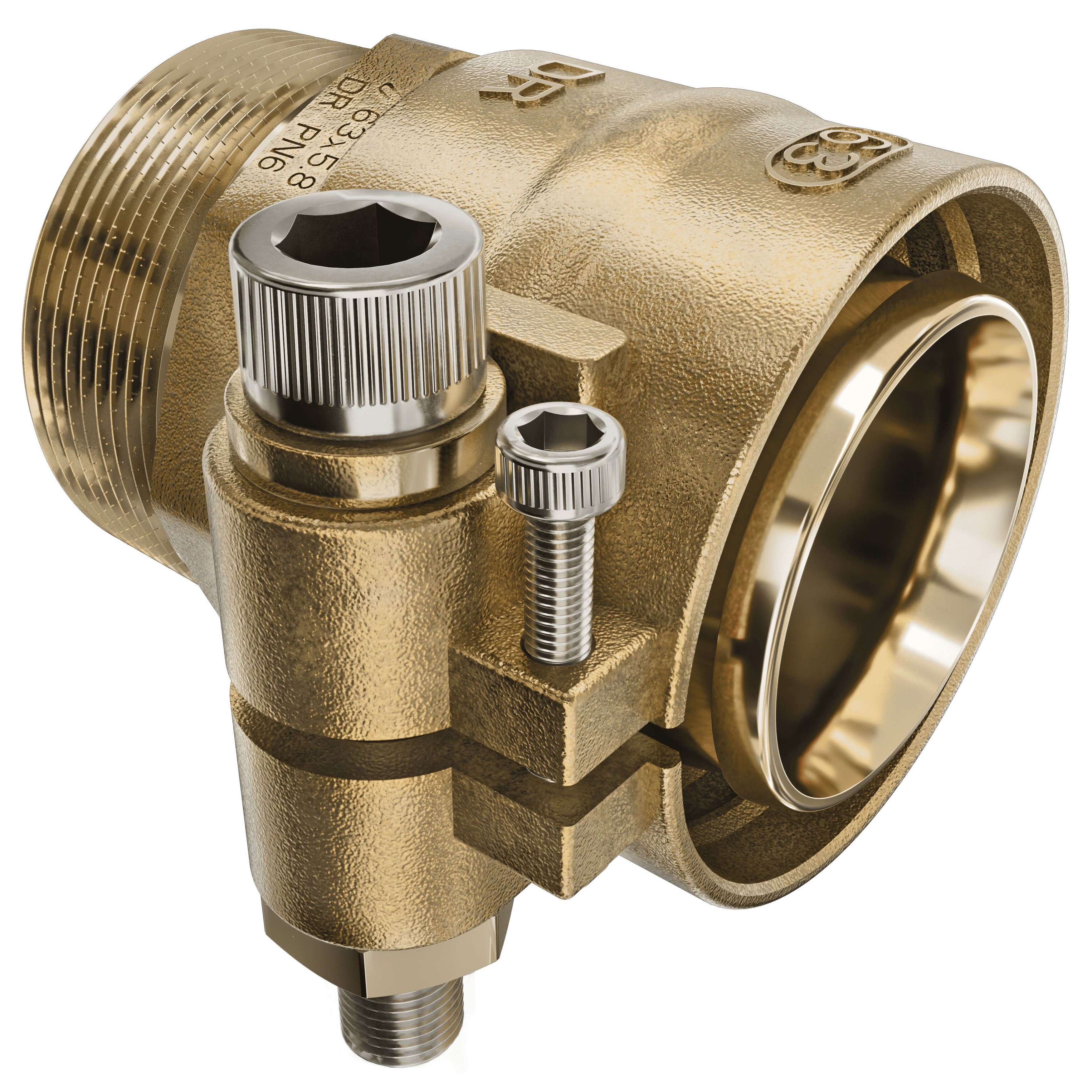 Наконечник зажимной Usystems PN6 40x3.7 мм R1 1/4 НР 1018333