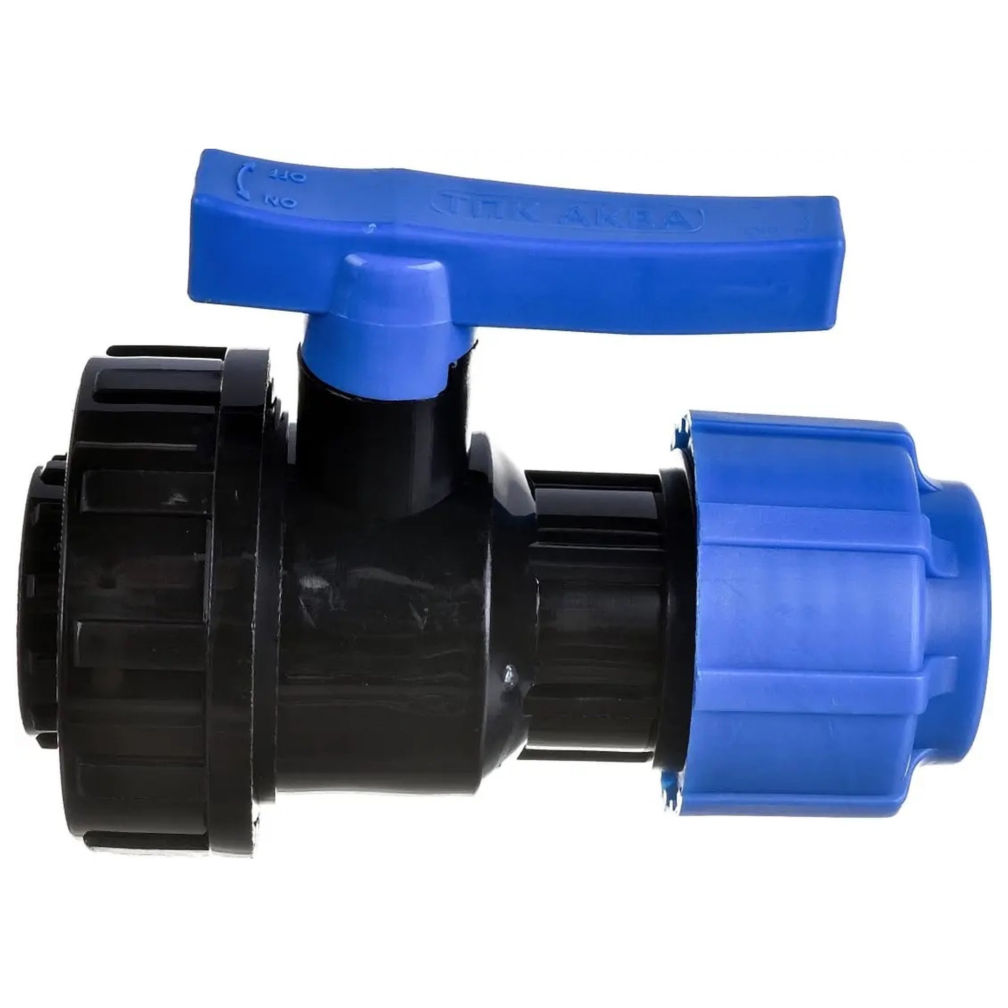 Кран шаровой компрессионный ТПК-АКВА разъемный d 32 мм x 1/2 дюйма ВР 554223212