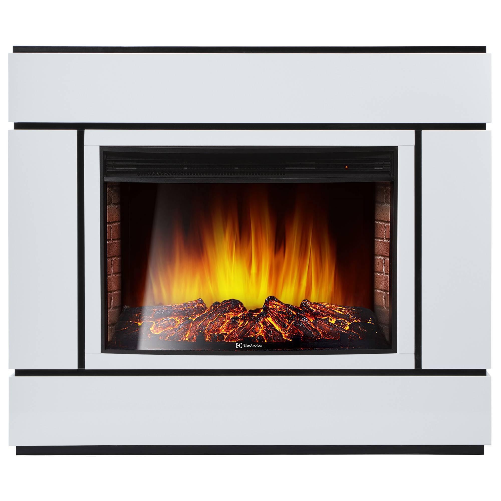 Портал для электрокамина Firelight Lacado 30 белый 1583440