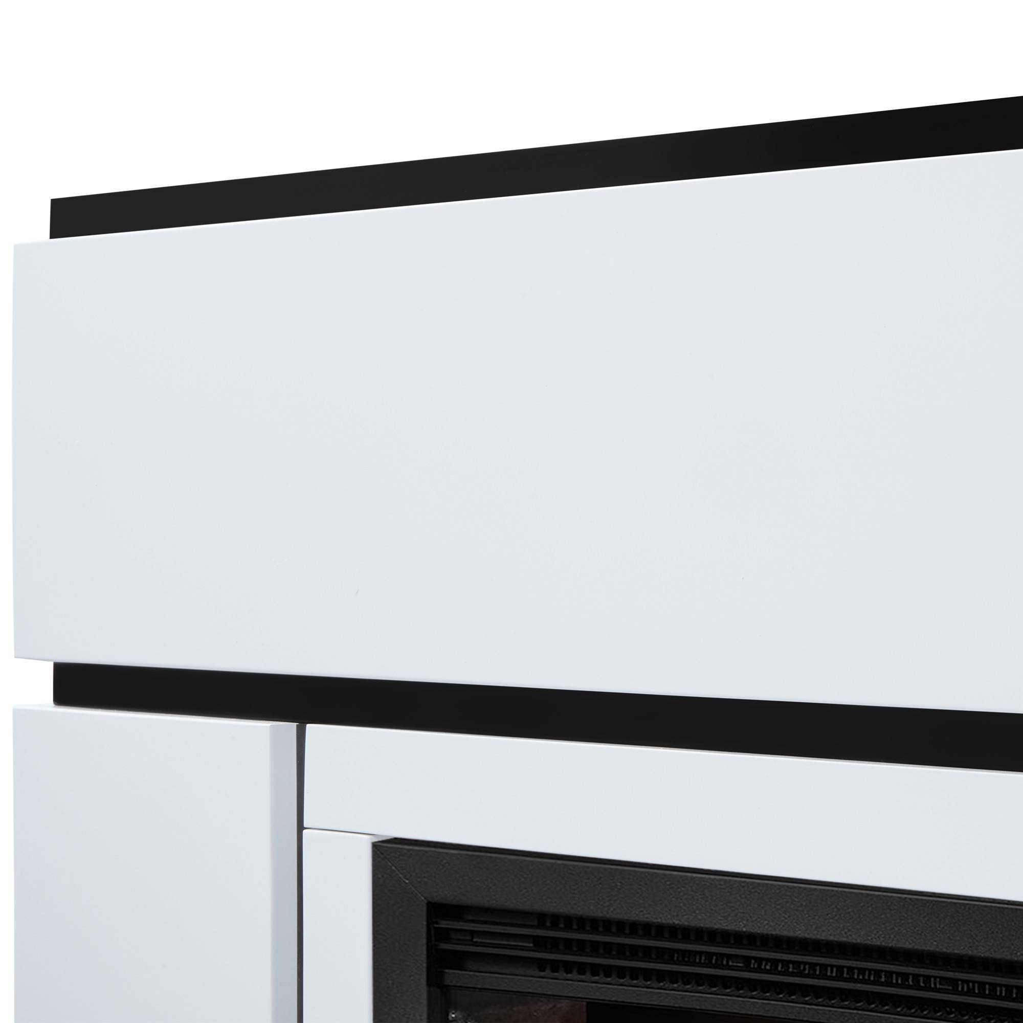 Портал для электрокамина Firelight Lacado 30 белый 1583440