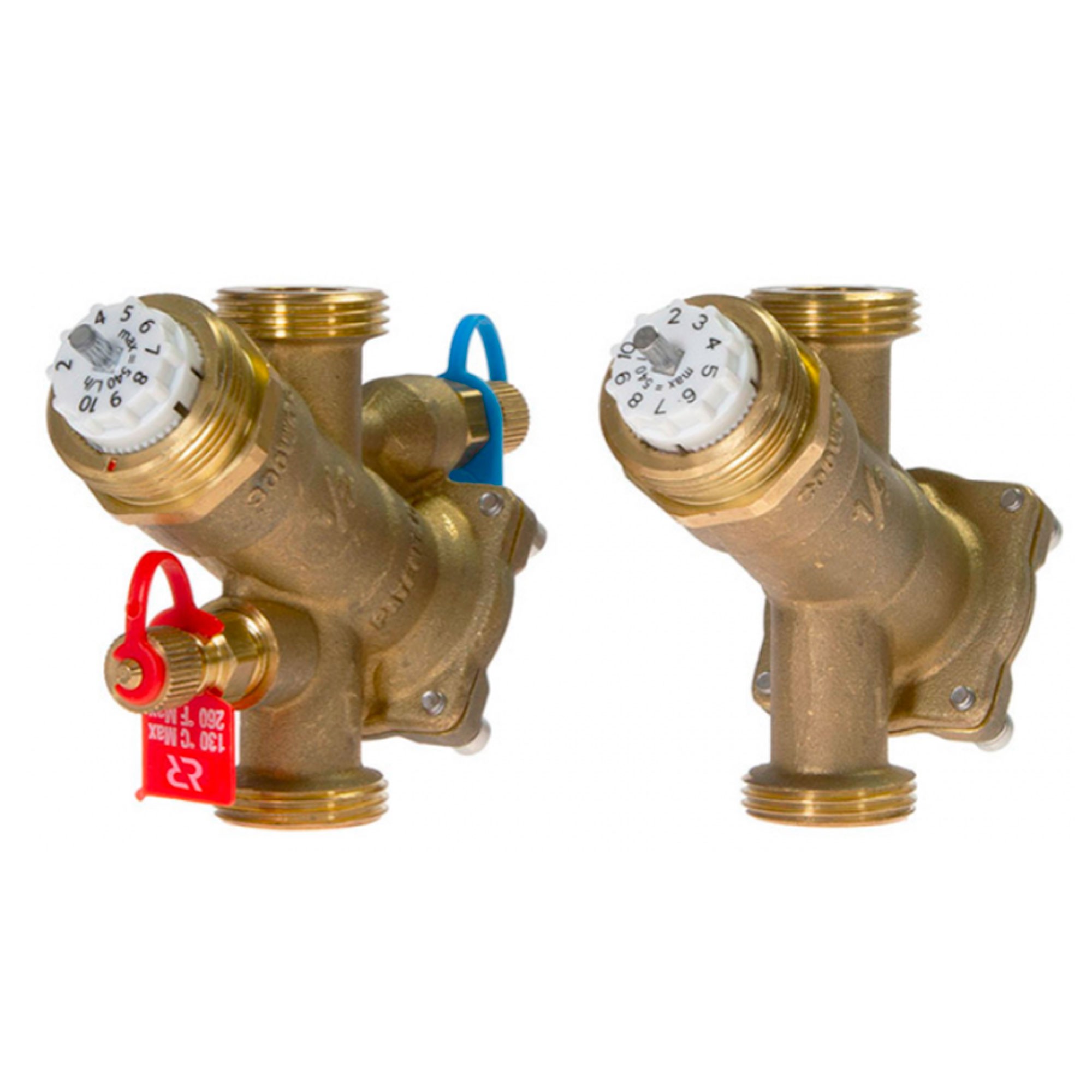 Клапан балансировочный комбинированный Ридан AQT-R DN32 PN20 G 1 1/2 НР без ниппелей 003Z1805R