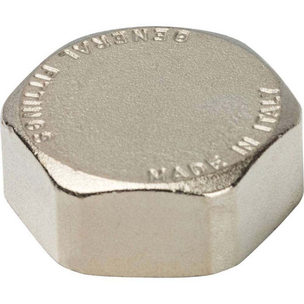 Заглушка резьбовая STOUT 1 ВР никелированная SFT-0027-000001