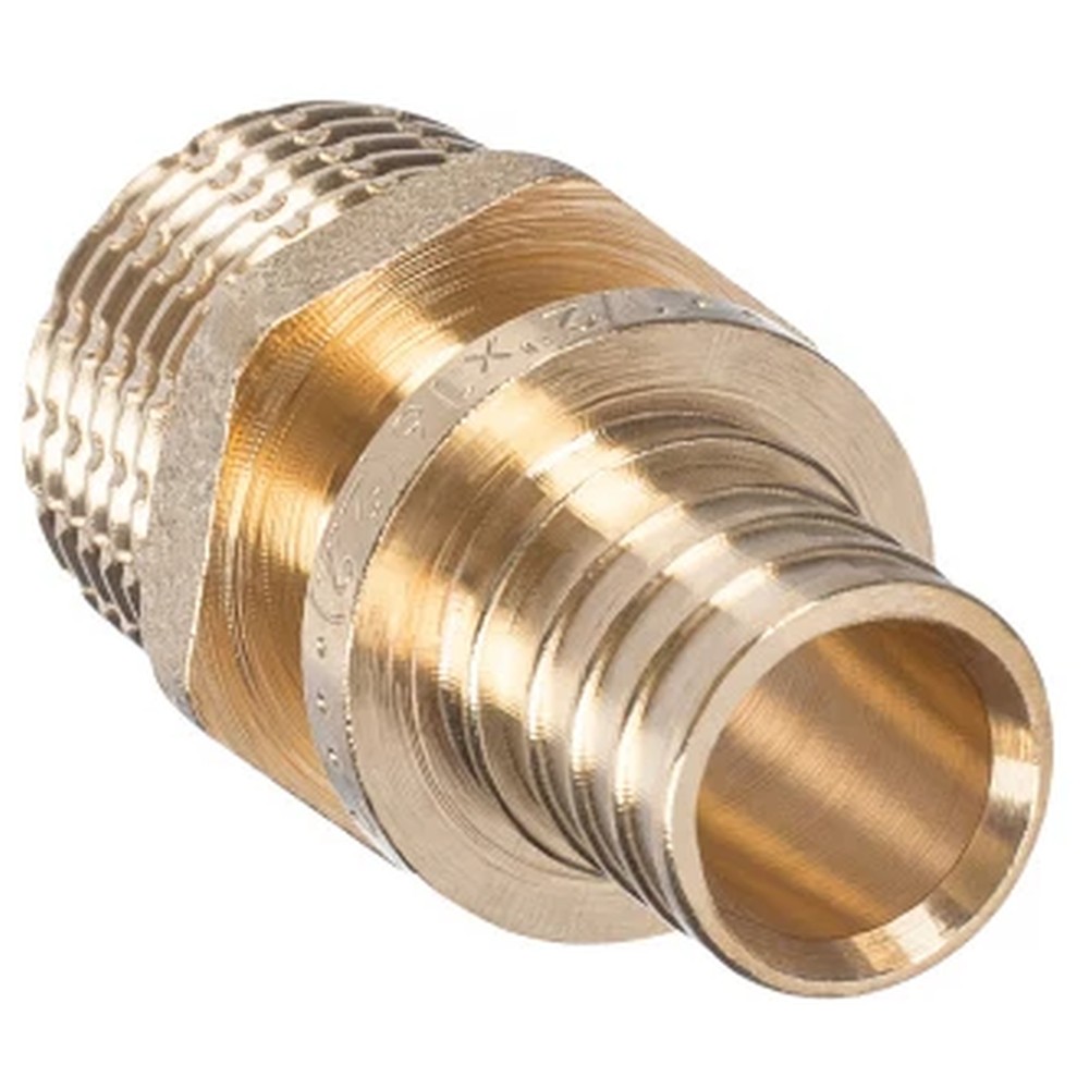 Муфта переходная аксиальная RTP НР 16 мм x 1/2 латунь 1653391