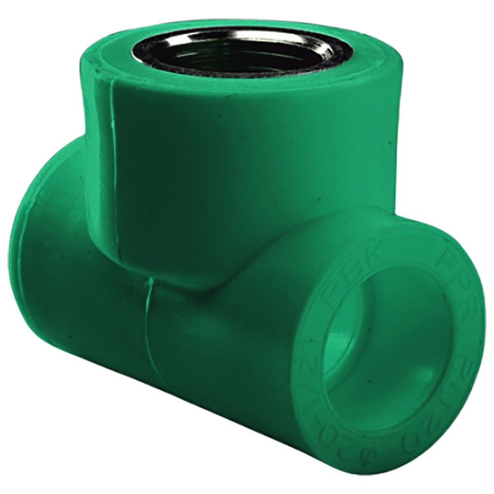 Тройник комбинированный AntiFire ПП 32х1/2х32 НР Green 034114