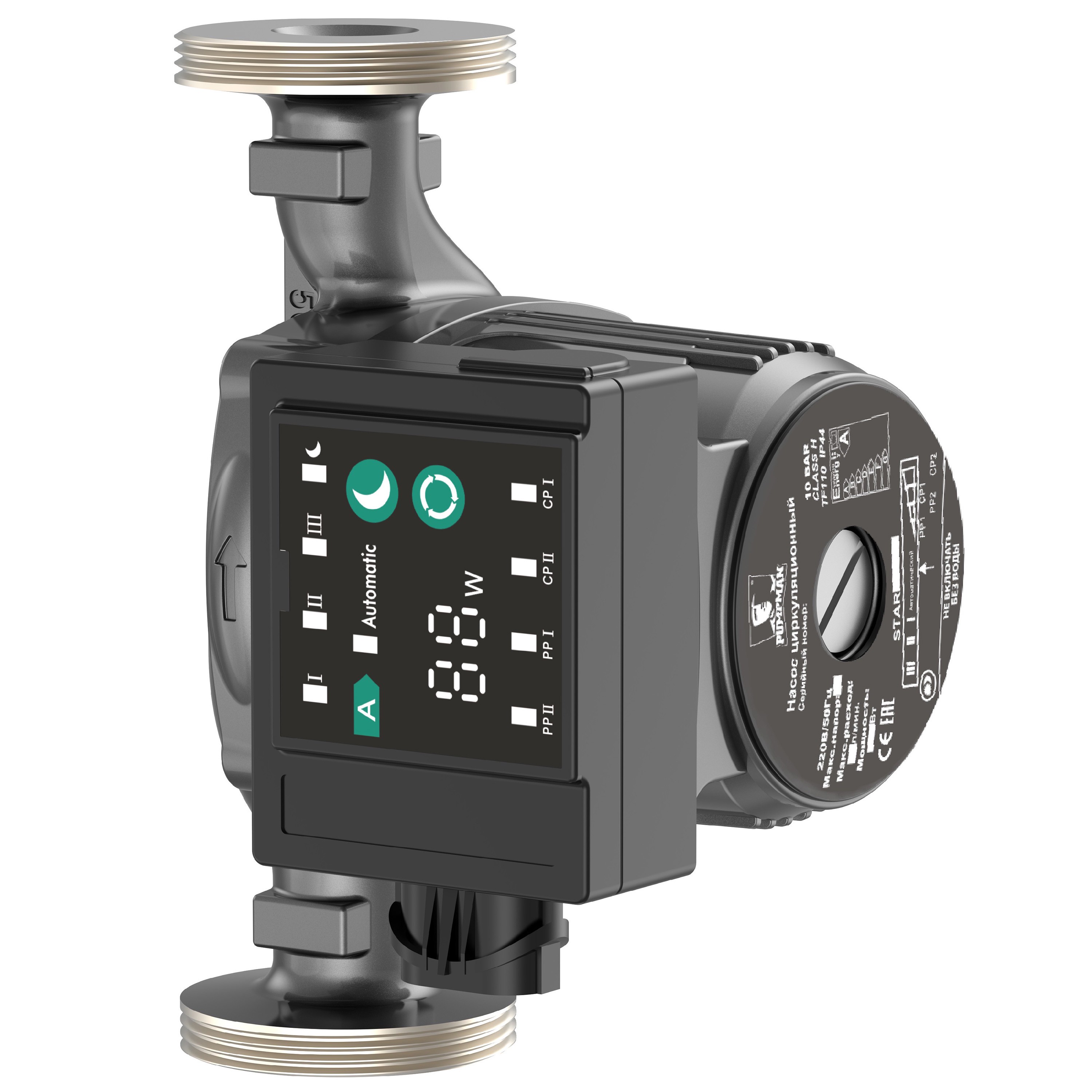Насос циркуляционный Pumpman STAR 32/6 A 180 мм частотный STAR 32/6 A