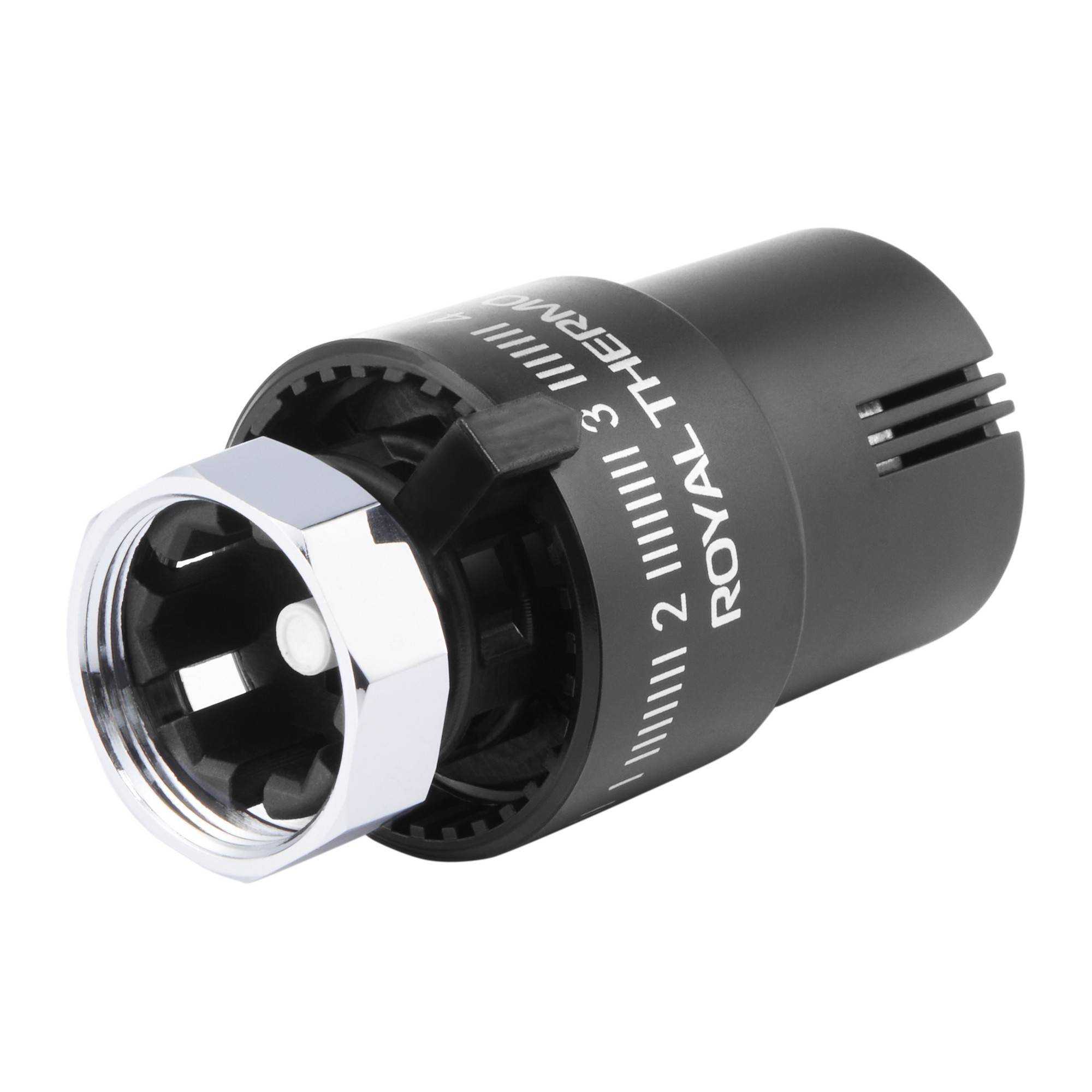 Термоголовка жидкостная Royal Thermo M30x1.5 черная 1488979