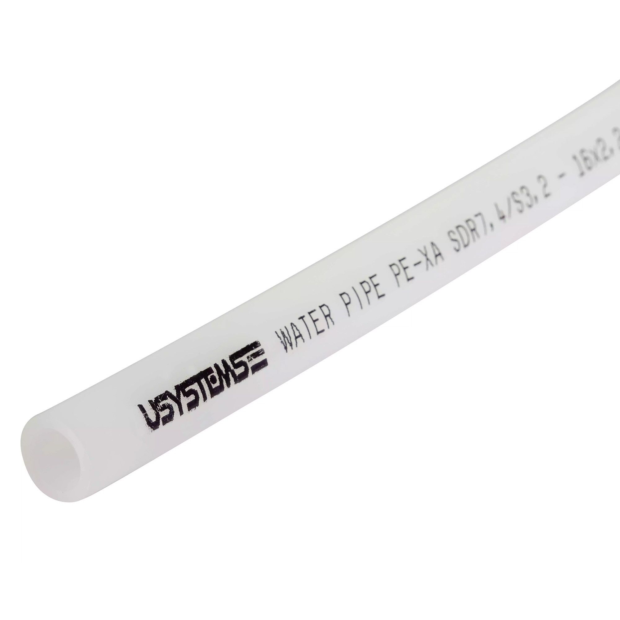 Труба USYSTEMS Water Pipe PE-Xa 20x2,8 мм PN10 белая бухта 100 м 1136991