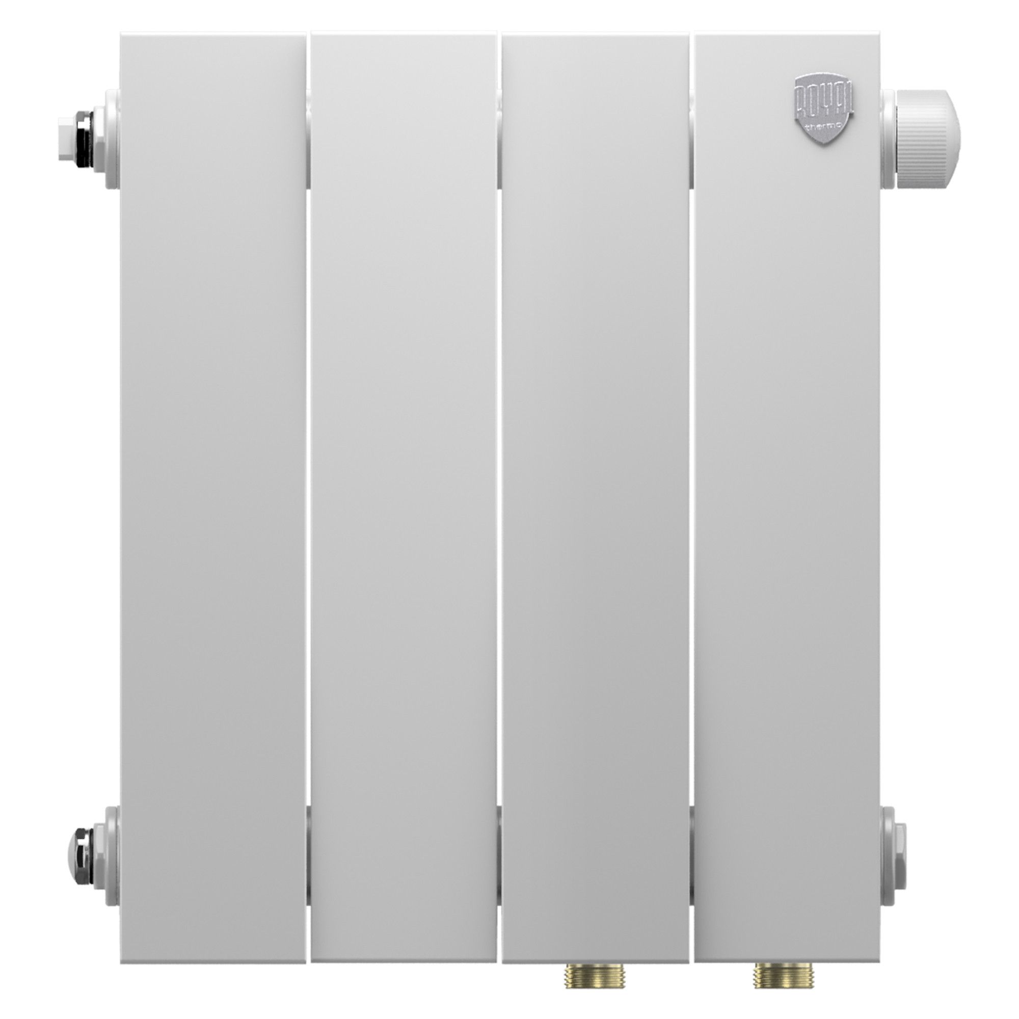 Радиатор биметаллический Royal Thermo PianoForte 300 4 секции белый VR80 RTPWVR803030004