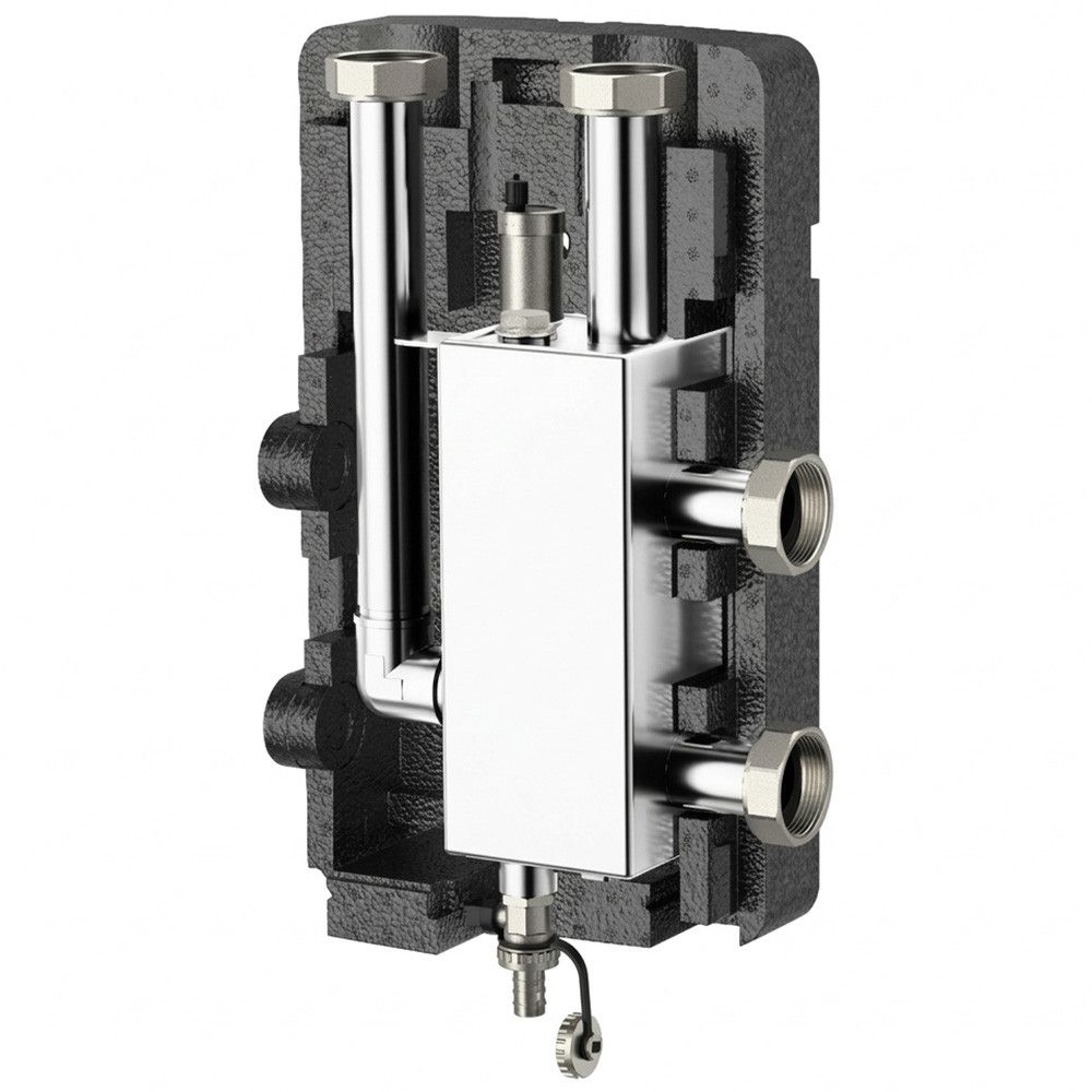 Гидравлический разделитель Varmega V-Flow DN32 2 нержавеющая сталь с термоизоляцией VMPG16-000032