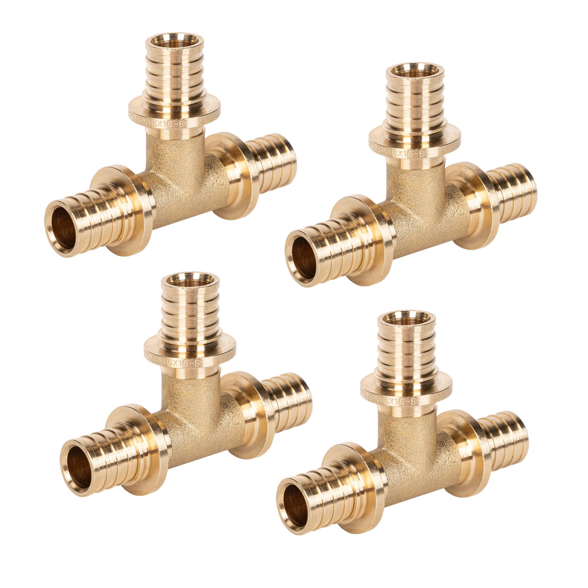 Тройник аксиальный Royal Thermo 16х16х16 мм упаковка 4 шт RTFAL1630u