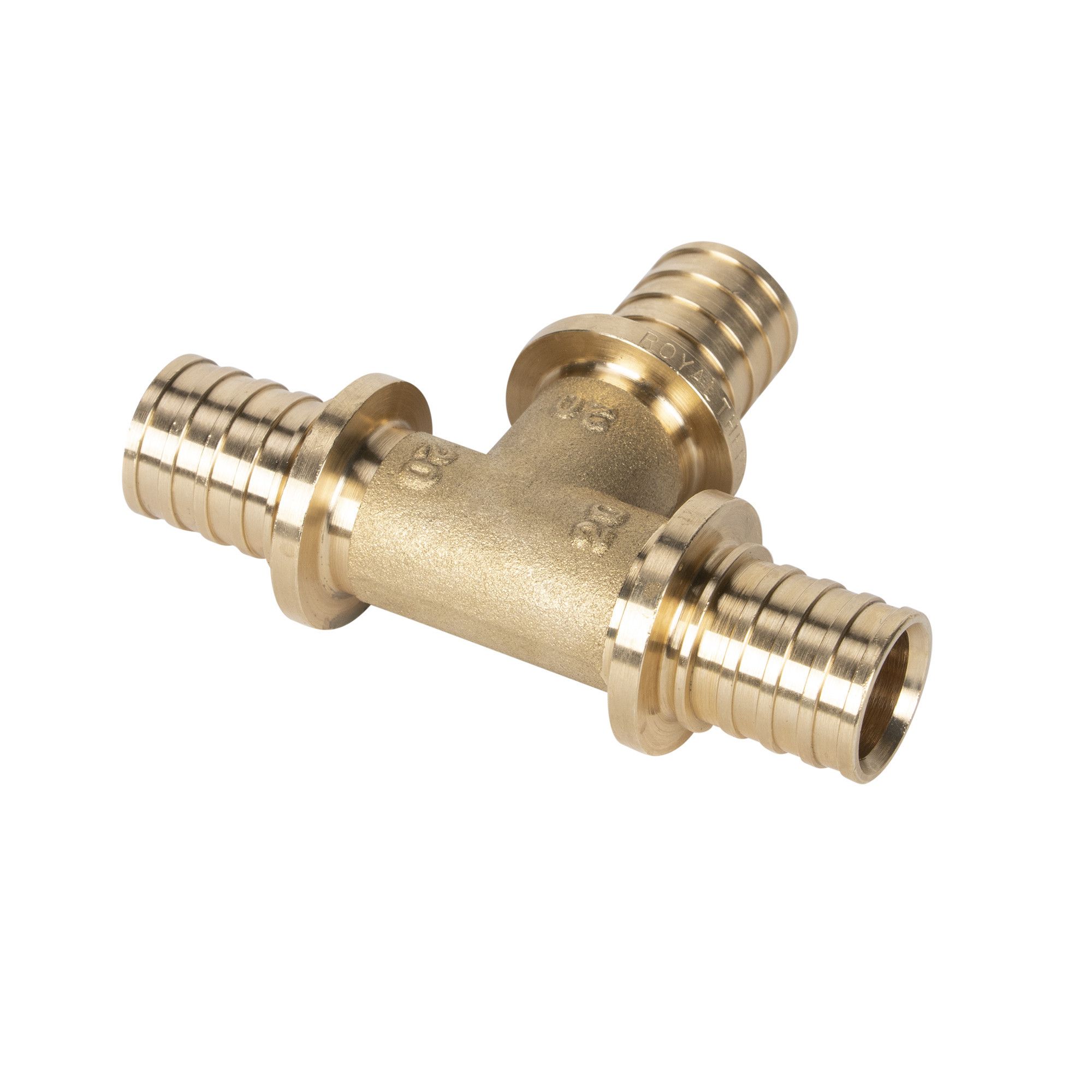 Тройник аксиальный Royal Thermo 20х20х20 мм упаковка 2 шт RTFAL1631u