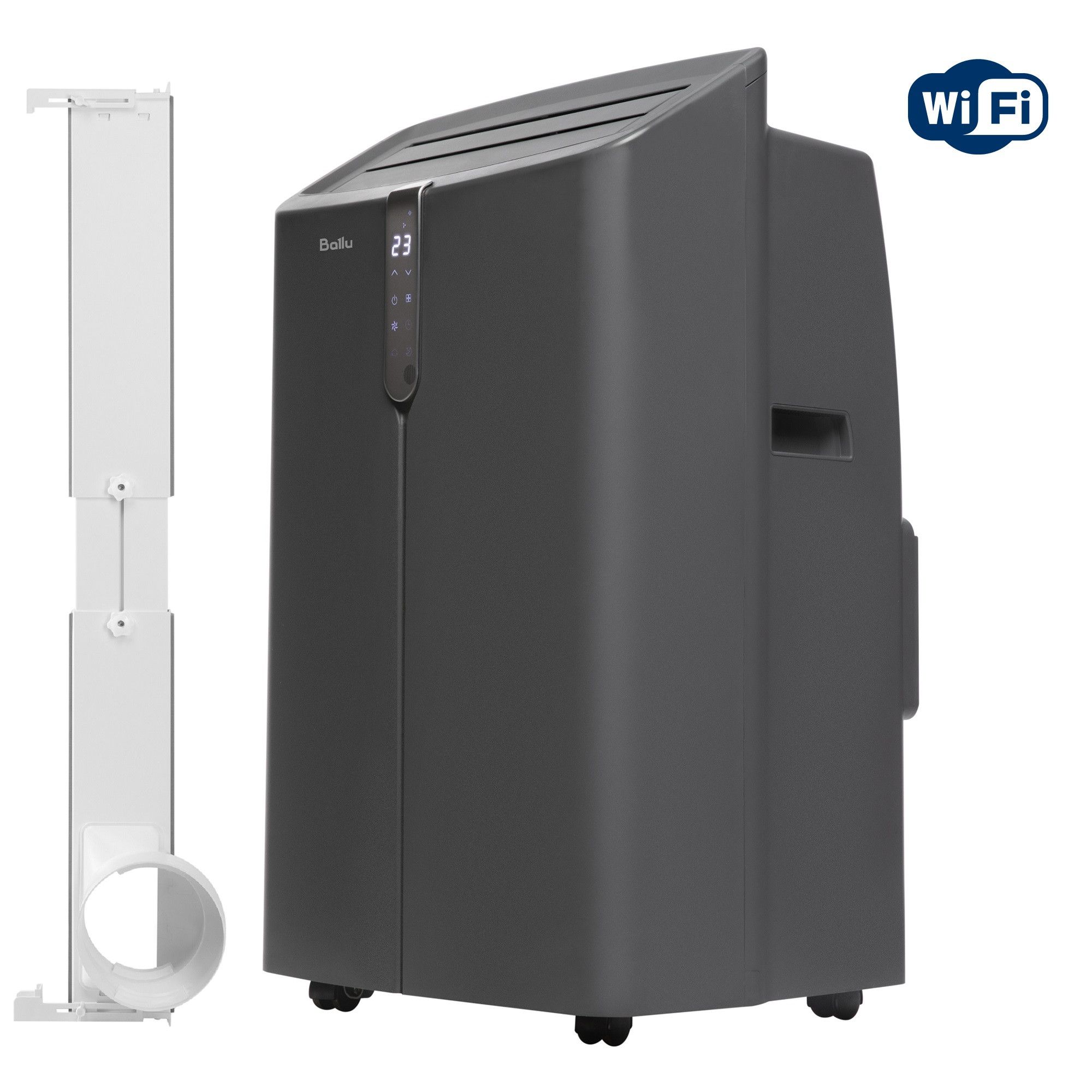 Кондиционер мобильный Ballu Smart Inverter BPAC-12 IE/N6 в комплекте с адаптером UniPort 1.0 BPAC-12 IE/N6/UniPort