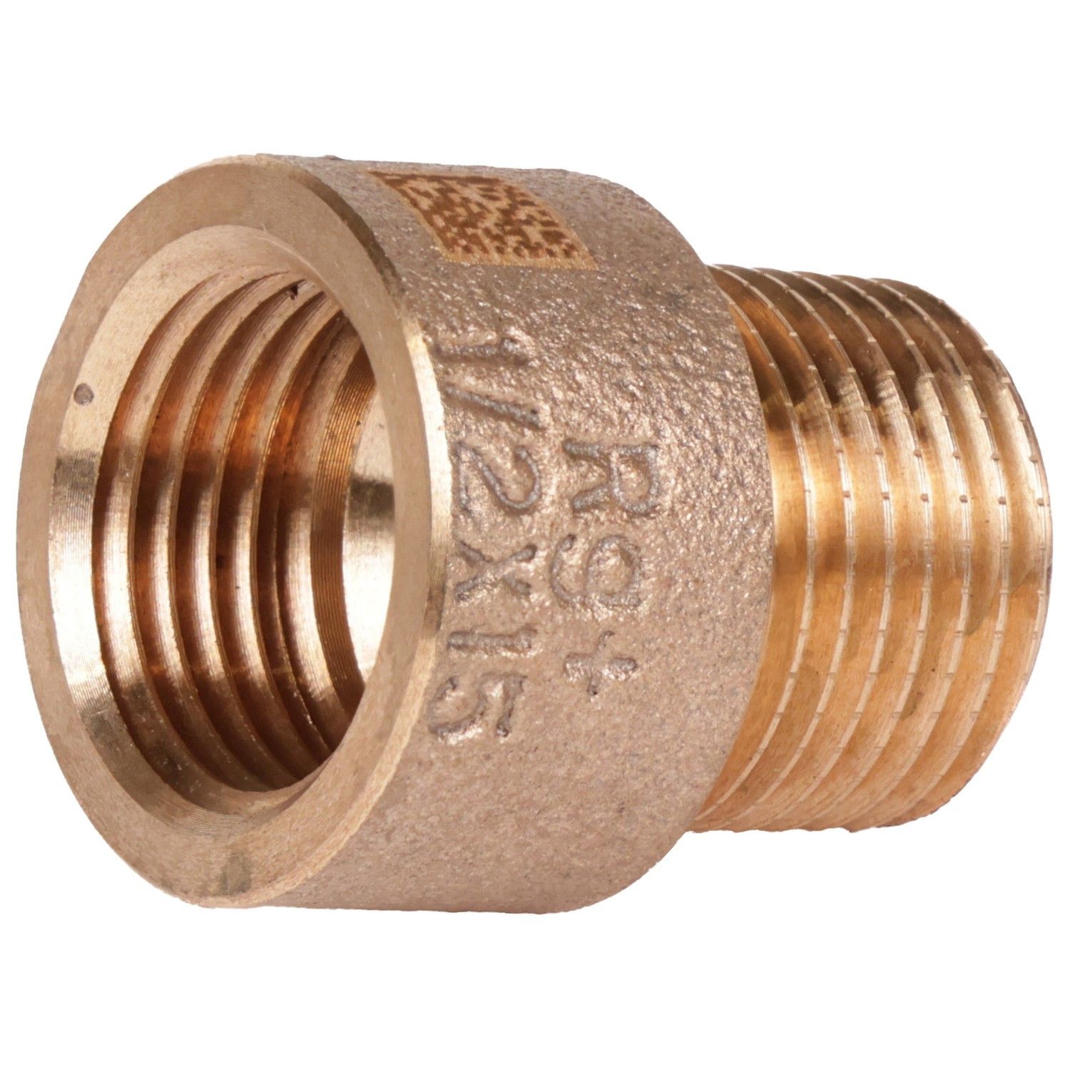 Удлинитель бронзовый REHAU Rautitan RX+ R1/2 x Rp1/2 15 мм 18751041015