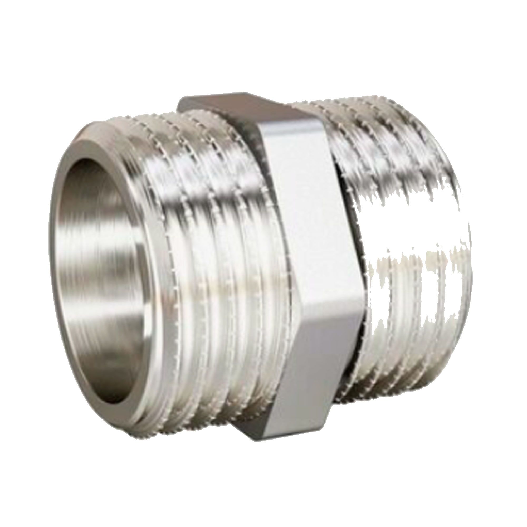 Ниппель латунный LD Pride DN40 1 1/2 НР/НР LD.67.511.40