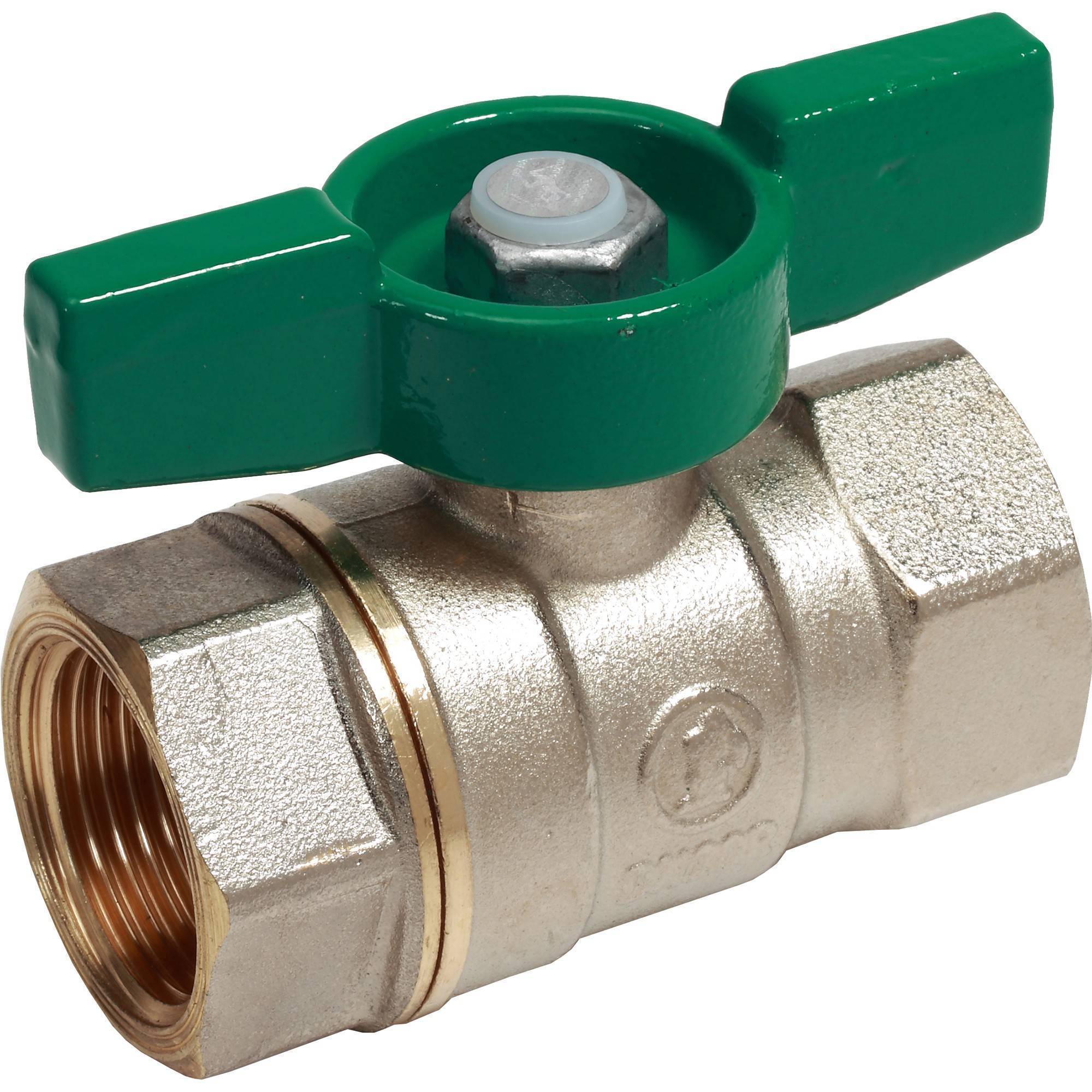 Кран шаровой Giacomini R251W 1/2 ВР-ВР стандартный проход для питьевой воды R251WX023