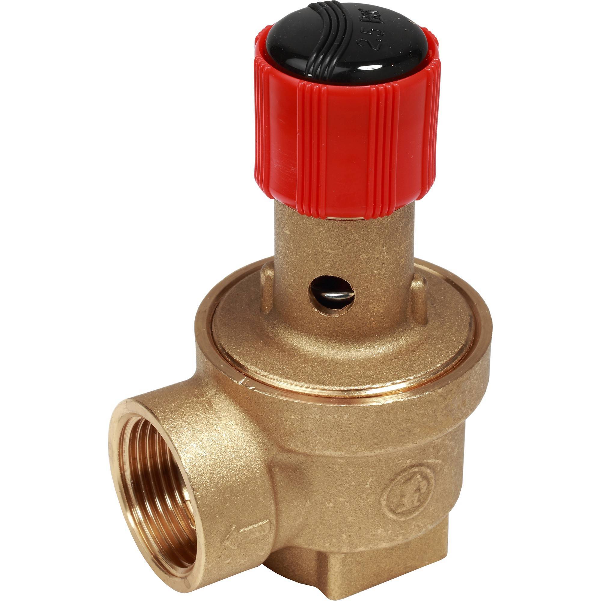 Клапан предохранительный Giacomini 1/2 3 бар R140Y003