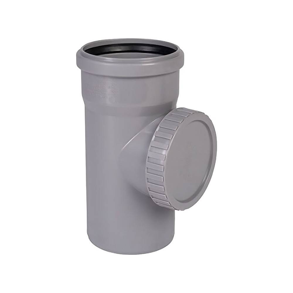 Ревизия VALFEX 110 мм с крышкой PP-H для внутренней канализации 20103110